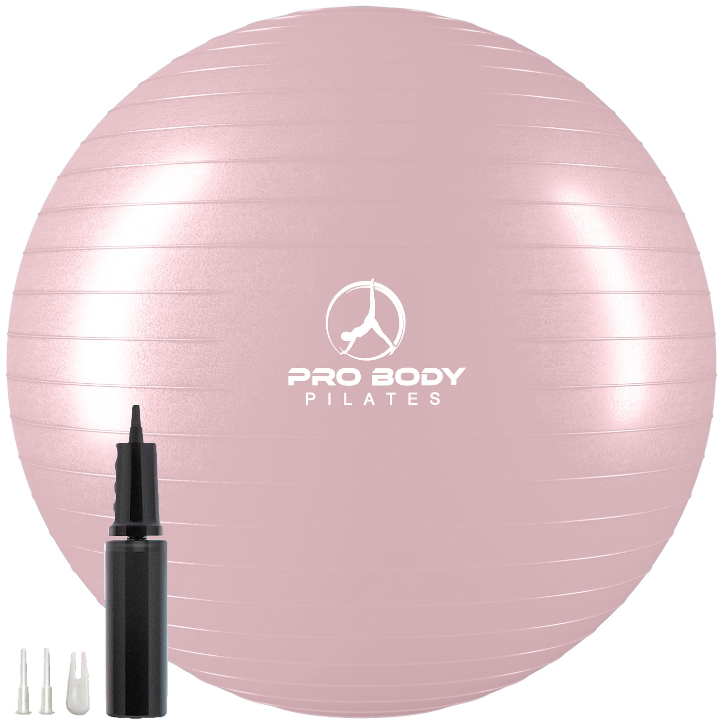 Pregnancy Ball for Maternity, Labor and Birth. Includes Pregnancy Guide. (Rose)