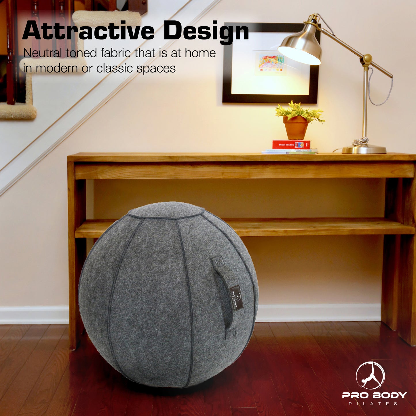 Exercise Ball Chair for Office and Desk (Felt)