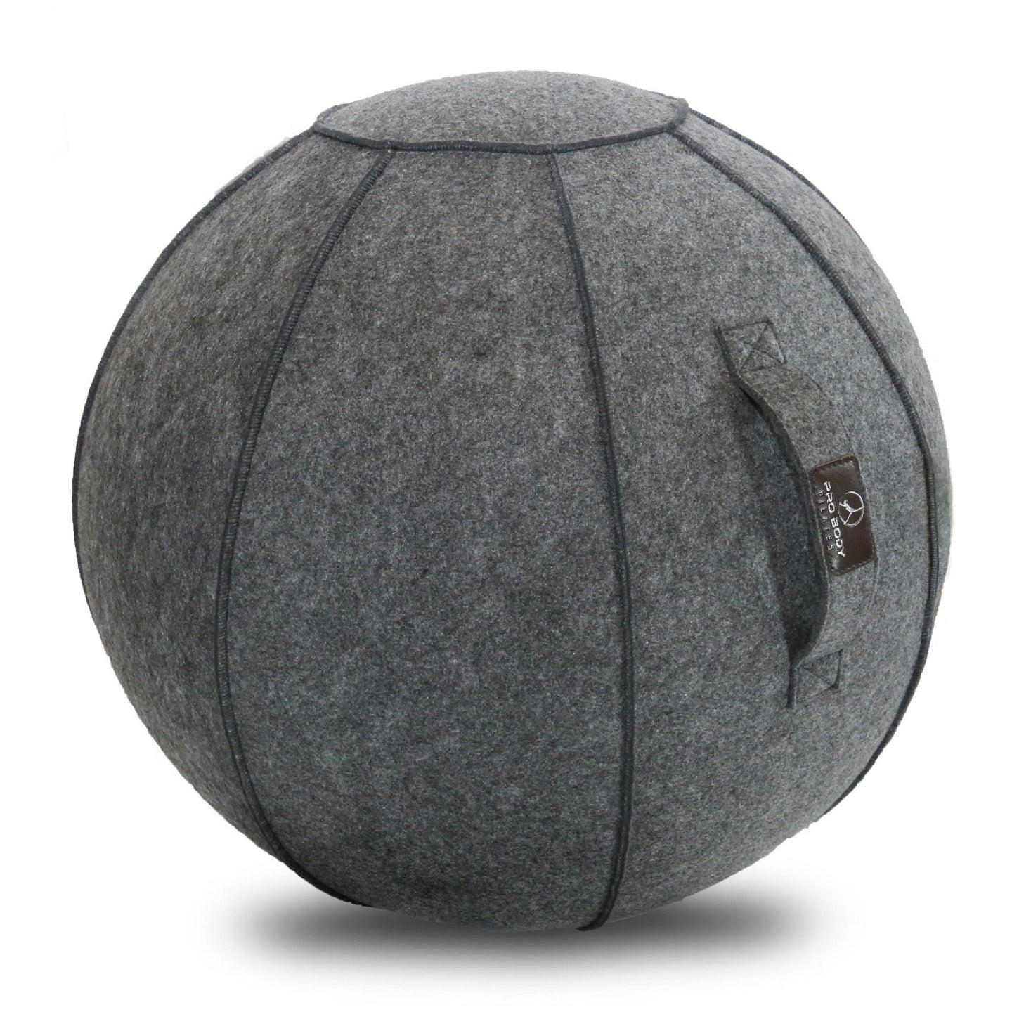 Exercise Ball Chair for Office and Desk (Cotton-Linen) – ProBody