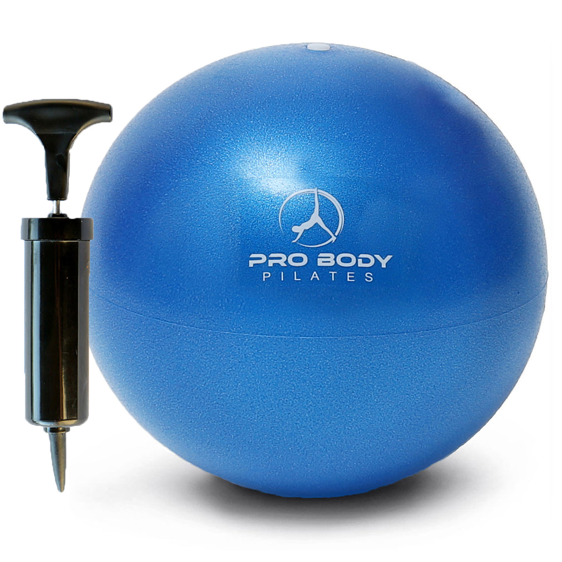 9 Inch Small Exercise Ball for Stability, Barre, Pilates, Yoga, and Balance (with Pump)