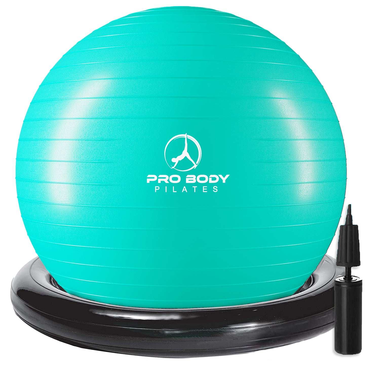 Exercise Ball Chair with Base & Bands