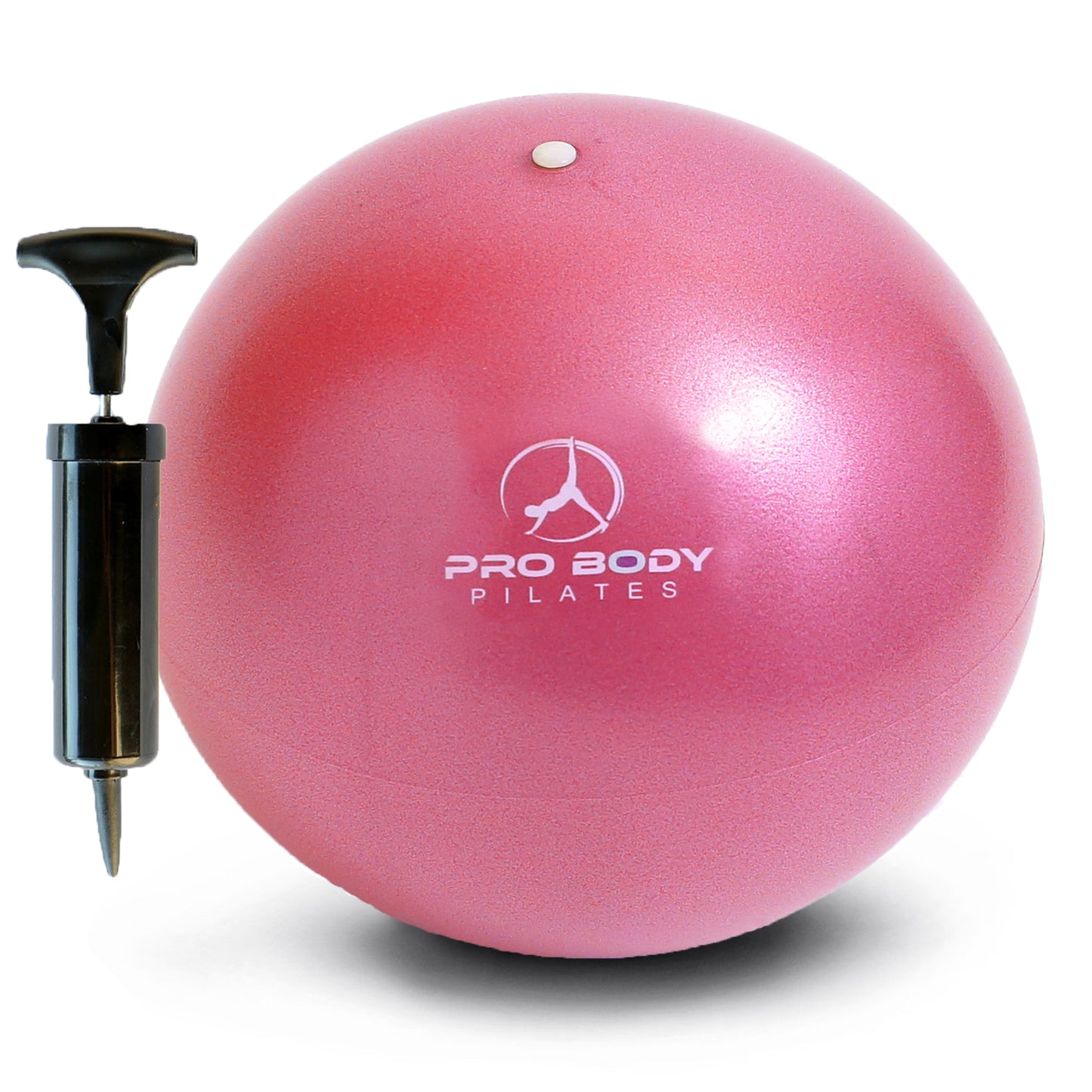 9 Inch Small Exercise Ball for Stability, Barre, Pilates, Yoga, and Balance (with Pump)